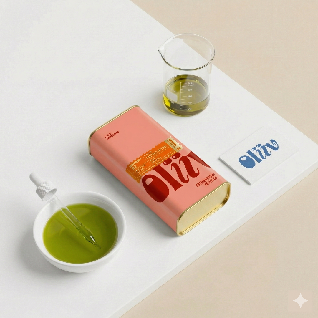 Oliiv - High-Polyphenol Organic EVOO Spring '26 - Puglia Oliiv 500ml