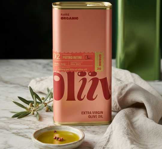Oliiv - High-Polyphenol Organic EVOO Spring '26 - Puglia Oliiv 500ml