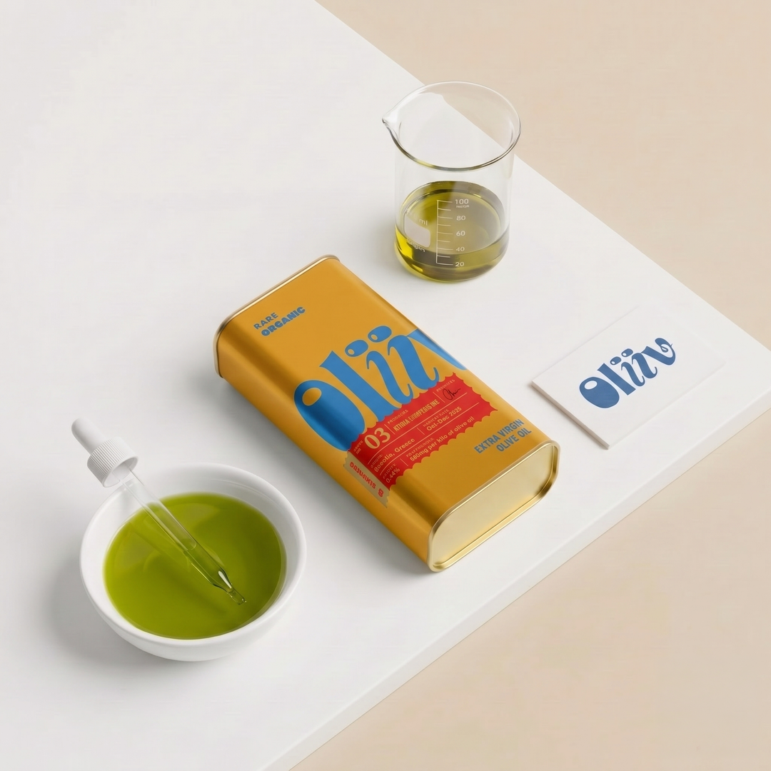 Expected 1st August - Oliiv - High-Polyphenol Organic EVOO Spring '26 - Greek Oliiv 500ml